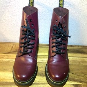 Dr. Martens Clemency Boot in Cherry